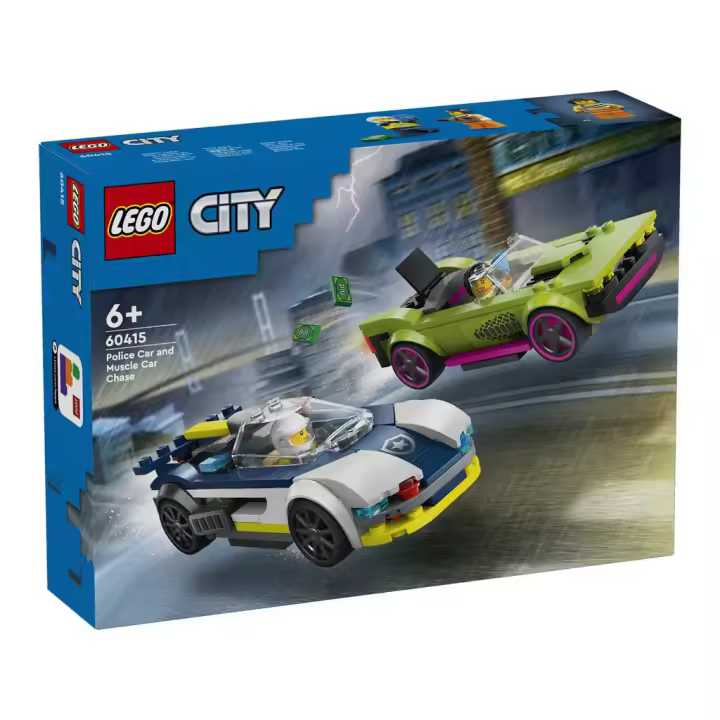 Lego City Coche de Policía y Potente Deportivo 60415 Lego city LEGO - 1