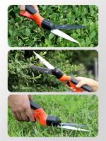 Tijeras De Jardín Multifuncionales Skeyo Con Hojas De Acero Carbono Y Mango De Goma Para Podar Arbustos Y Cortar Grama Rotación 360 Grados - details 4