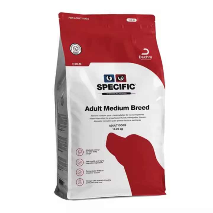 SPECIFIC Pienso para Perros Razas Medianas ADULT MEDIUM BREED CXD-M, 7 kg - 1
