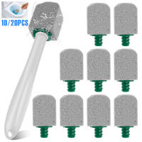 Cepillo De Inodoro Con Piedra De Pimice 10/20Pcs Herramientas De Limpieza Para Lavabo Y Azulejos Eliminador De Escoria Y Rusticidad Con Mango Y Asiento - details 0
