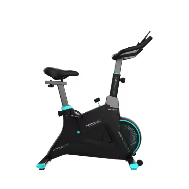 CECOTEC 07244 Bicicleta Indoor DrumFit 10000: Entrenamiento Dinámico con Resistencia Magnética - 1