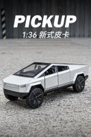 Modelo De Coche De Aleación De Metal Tesla Pickup Truck a Escala 1:36 Simulación Alta Para Decoración Y Colección Regalo Para Adolescentes Y Adultos - details 0