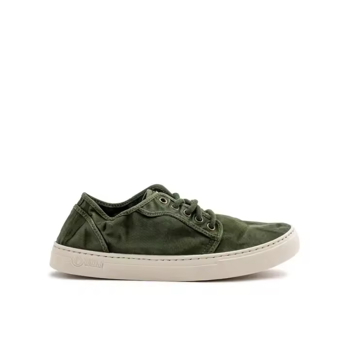 Natural World 6602E-622 Zapatillas para hombre caqui en textil 85362 - 1