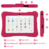 Tablet PRITOM De 7 Pulgadas Para Niños Con Android 10 32GB WiFi Bluetooth Y Software Educativo Instalado Cámara Frontal Y Trasera 0.3MP Y 2MP - details 1