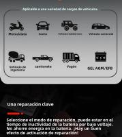 Cargador De Batería Automático Inteligente 20A/10A 12V/24V Para AGM GEL WET Ácido Plomo Carga Rápida Pulso Reparación Para Coche - details 8