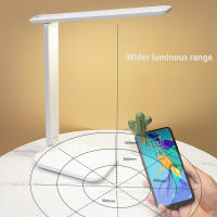 Lámpara De Mesa LED Con Interruptor Táctil Blanco Plegable Para Dormitorio Luz Nocturna De Lectura Cuidado Ocular Con Enchufe USB Dimmable - details 17