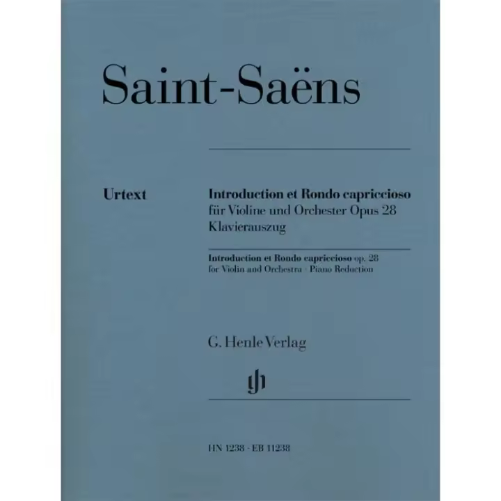 SAINT-SAENS C. -  INTRODUCCION Y RONDO CAPRICHOSO OP.28 URTEXT - 1