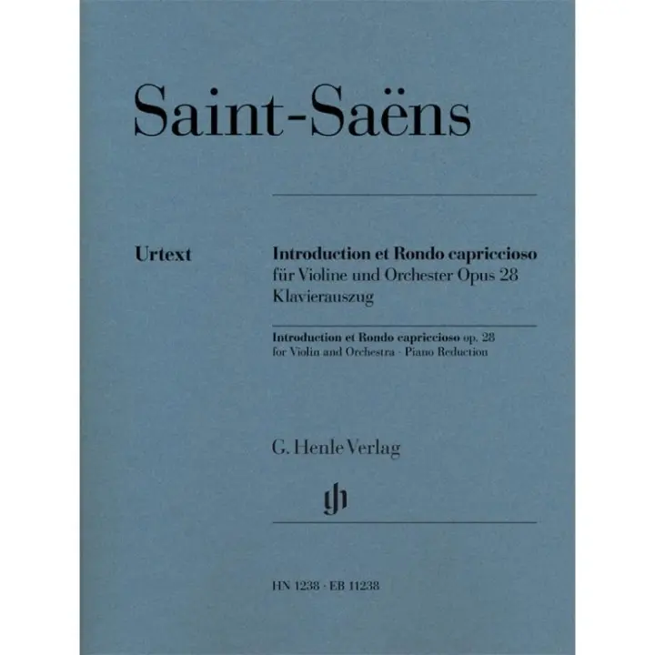 SAINT-SAENS C. -  INTRODUCCION Y RONDO CAPRICHOSO OP.28 URTEXT - 1