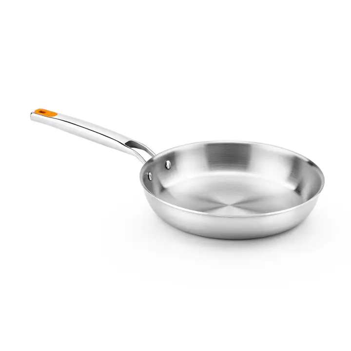 BRA EFFICIENT INOX - Sartén 20 cm en Acero Inoxidable con Triple Capa. Apta Inducción - 1