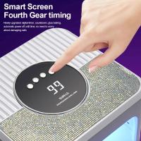 Secador De Uñas Profesional sunL5 260W Con Sensor De Movimiento Para Curar Todos Los Polvos De Uñas LED 45eds Para Manicura Y Pedicura - details 2