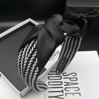 Nuevas Diademas Con Nudo Para Mujeres Y Niñas Accesorios De Cabello Vintage Anzuelo De Tela Ancho Suave Adecuado Para Mujeres Estilo Vintage - details 3