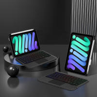 Teclado Mágico AJIUYU Para iPad Mini 6ta Generación 8.3 Pulgadas Mini6 Cubierta Inteligente Con Atracción Magnética Retroiluminado Idioma Español Portugués - details 8