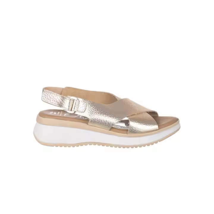 Cuñas Oh My Sandals 5661 Mujer Oro - 1