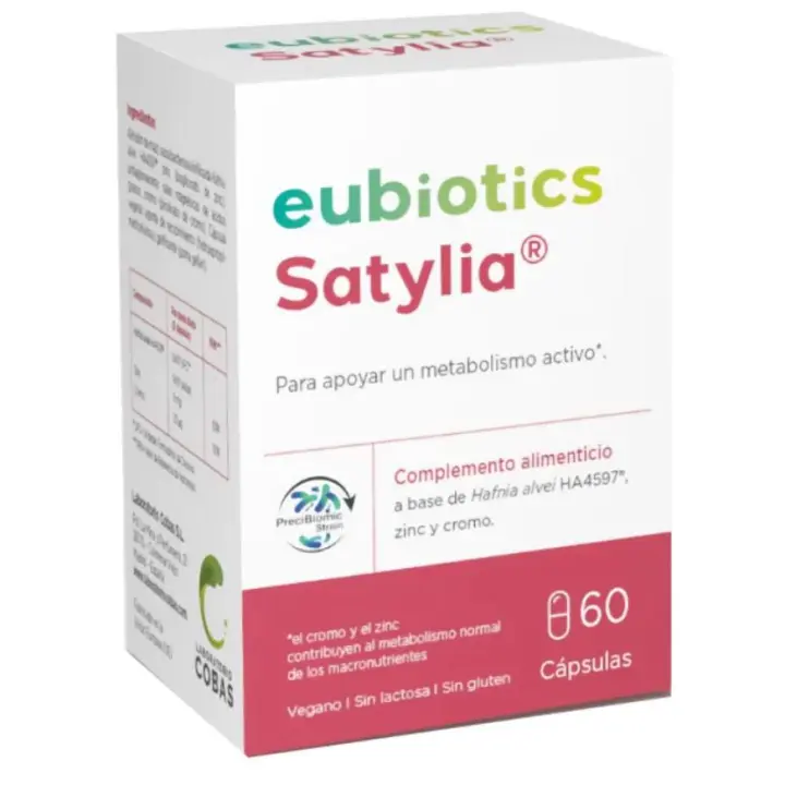 Laboratorio Cobas Eubiotics Satylia 60 Cápsulas - 1