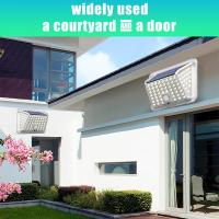 Lámpara De Pared Solar Con Sensor De Movimiento 90 LEDs Luz De Calle Para Jardín Exterior Iluminación Decorativa Para El Hogar Protección IP65 Fuente De Energía Solar ABS Moderno - details 7