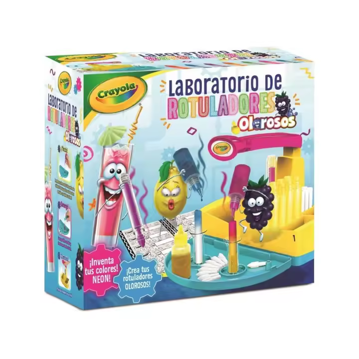 Laboratorio Rotuladores Olorosos Neón de Crayola 25-5965 Dibujo y pintura - 1