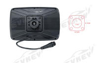 EKIY Pantalla De Navegación Portátil Para Moto 5 Pulgadas Con Android Auto Y Carplay Sin Cable Monitor Impermeable Para Moto Car Play - details 13
