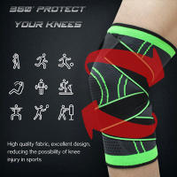 1PC Protección De Rodilla Elástica Para Hombres Y Mujeres Yesca Deportiva De Soporte Para Baloncesto Y Voleibol Protector De Rodilla - details 4