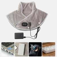 Calentador eléctrico de cuello y hombros, almohadilla masajeadora de tres engranajes, compresa caliente, calentador de Chal Cervical, USB para hombro, cuello, espalda, Brace relajante - details 2