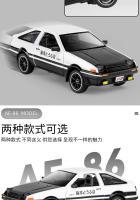Modelo De Coche De Colección Initial D Toyota AE86 Aleación De Metal a Escala 1:24 Juguete Deportivo Para Niños Y Adultos Vehículos Retroalimentados A458 - details 11