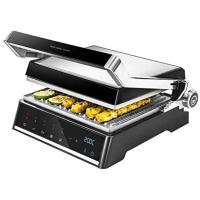 Parrilla Eléctrica Rock?ngrill Smart, 2000w De Potencia, Sistema De Ajuste De Tiempo Y Temperatura, Apertura 180º,placas Extraíbles Aptas Para Lavavajillas,bandeja Recogegrasas - details 2