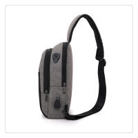 Bolsa De Hombro Pequeña Para Hombre Con Carga USB Impermeable Bolsa De Pecho Para Viaje Estilo Business Material Oxford - details 21