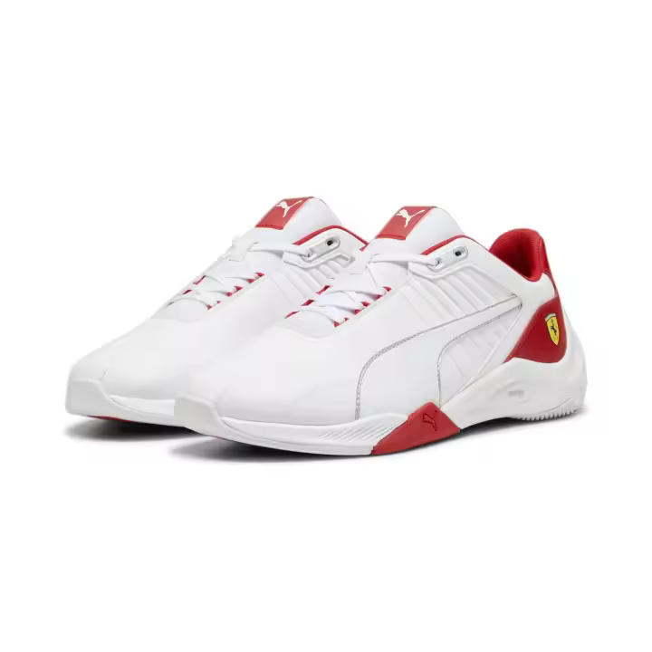 Zapatillas Puma X Ferrari Kart Cat Nitro White Red - 1
