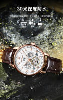 Reloj mecánico nuevo para hombre, reloj de lujo de moda multifuncional, reloj de una pieza para hombre. - details 5
