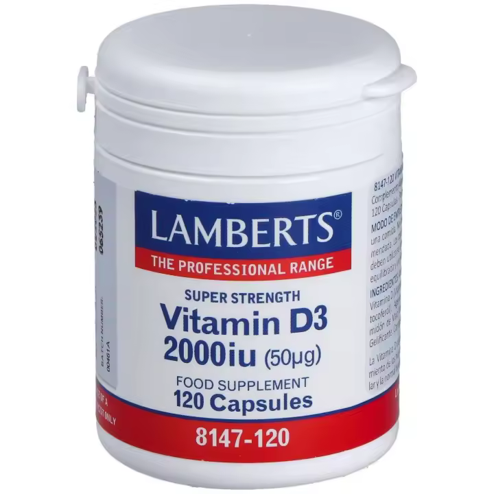 Vitamina D3 2000 Ui (50 Mcg) 120 Caps - 1