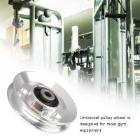Aluminio Pulley De Fitness Accesorio De Entrenamiento De Resistencia Para Gimnasio Doméstico 90mm Unisex - details 6