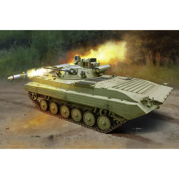 TROMPETER 09558 BMP-2M RUSO BEREZHOK TORRETA 1/35 - 1