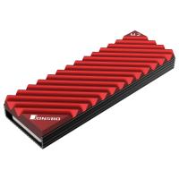 Jonsbo M2 2280 Disipador De Calor De Aluminio Para SSD M.2 NVMe Con Goma Térmica Para Enfriamiento Del Disco Duro NVMe Compatible Con PS5 - details 2