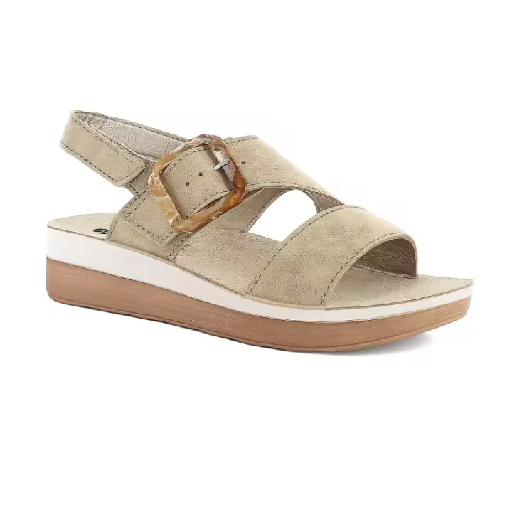 Sandalia confort Inblu para mujer FT16 color beig - 1