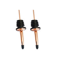 Tapa De Vino De Acero Inoxidable Con Desbordamiento Para Licor Y Alcohol Dispensador De Botella Accesorios De Vino Con Cierre - details 35