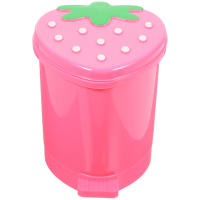 Basura Pequeña En Forma De Fresa Para Escritorio Oficina Dormitorio Contenedor De Basura Decorativo - details 6