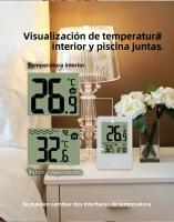 Termómetro Digital Para Piscina Sensor Flotante Inalámbrico Visibilidad 360° Termómetro Para Baños Calientes Piscinas Estanques Medición De Temperatura 70°C-99°C - details 11