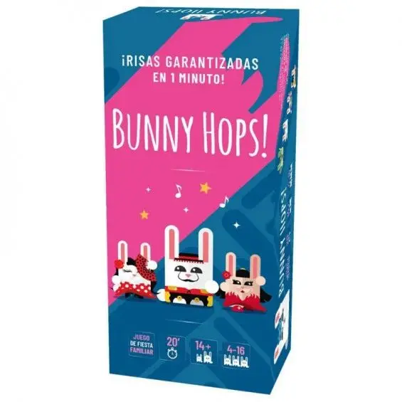 Asmodee Juego de Mesa Bunny Hops - 1