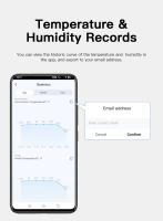 Sensor De Temperatura Y Humedad WiFi Tuya Con Probing Externo Para Hogar Inteligente Monitorización Por APP Para Plantas Acuario Vino - details 9