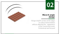 Wange 31Pcs Lote 3032 4x6 Placa Básica De Bloques De Construcción Moc Piezas Compatible Con Bloques Educativos Juguetes Para Niños Regalo Caja - details 3