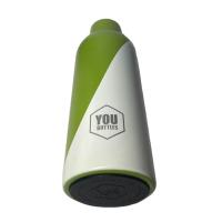 Botella Pryse de Acero Inoxidable 500ml con Base de Silicona - Blanco/Azul Cielo - details 17