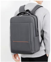 Mochila para ordenador portátil de hombre, informal, para viajes de negocios, de gran capacidad, para estudiantes de secundaria, mochila para viaje de negocios, para hombre - details 24