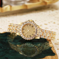 Reloj De Cuarzo Para Mujer Marca Popular Moda Casual Pulsera De Acero Inoxidable Con Marcadores Arábigos Resistente Al Agua - details 2