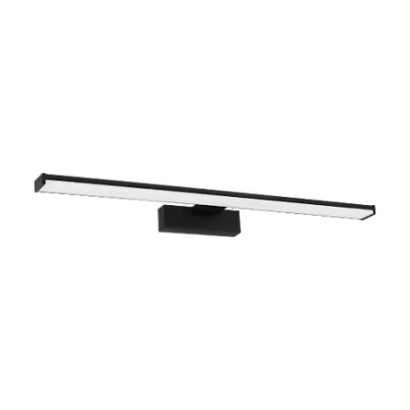 Aplique de Baño para Espejo LED Eglo Pandella 1 Negro Luz Neutra 11W - 1