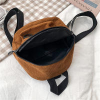 Mochila Mini Para Mujer De Cordón Sólido Y Estilo Casual Gran Capacidad Duradera Para Viajes Y Escuela Con Cierre De Cremallera - details 31