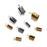 30/50pcs Cuerdas De Acero Inoxidable Doradas Para Pulseras Y Collares Joyería Hecha a Mano Con Tiras De Cierre De Capuchón Y Clip - details 3
