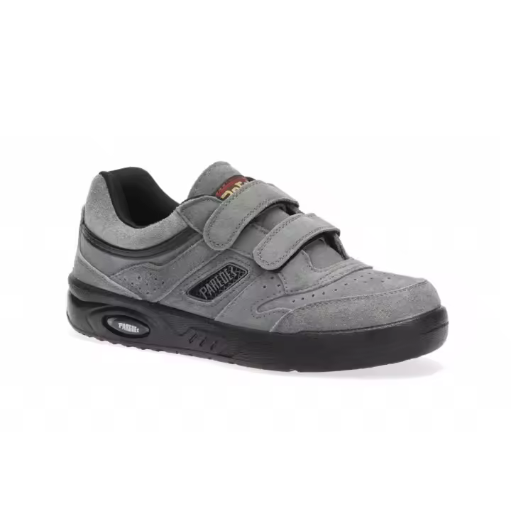 Zapatillas Paredes con velcro Ecológico en color Gris - 1