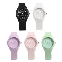 Reloj De Cuarzo Para Niños Y Niñas 36mm Color Caramelo Resistente Al Agua Con Correa De Silicona Moda Y Casual Para Estudiantes - details 8