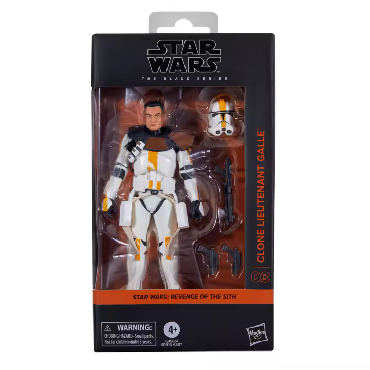 Star Wars The Black Series Clone Lieutenant Galle (Revenge of the Sith) Figura 15 cm - 1