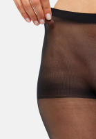 UNUSUALL- Pack de 6 Medias de seda ultrafinas para mujer, pantimedias invisibles de lycra 20D, transparentes, negras beige natural, medias de calidad, medias sexys de alta elasticidad, Pantimedias de malla negro y beige - details 3