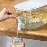 Botella De Agua Para Nevera Con Grifo Gran Capacidad Juguete De Agua Fría Para Bebidas Jug De Jugo Para El Hogar - details 2